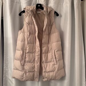 J. Jill Cream Puffer Vest
